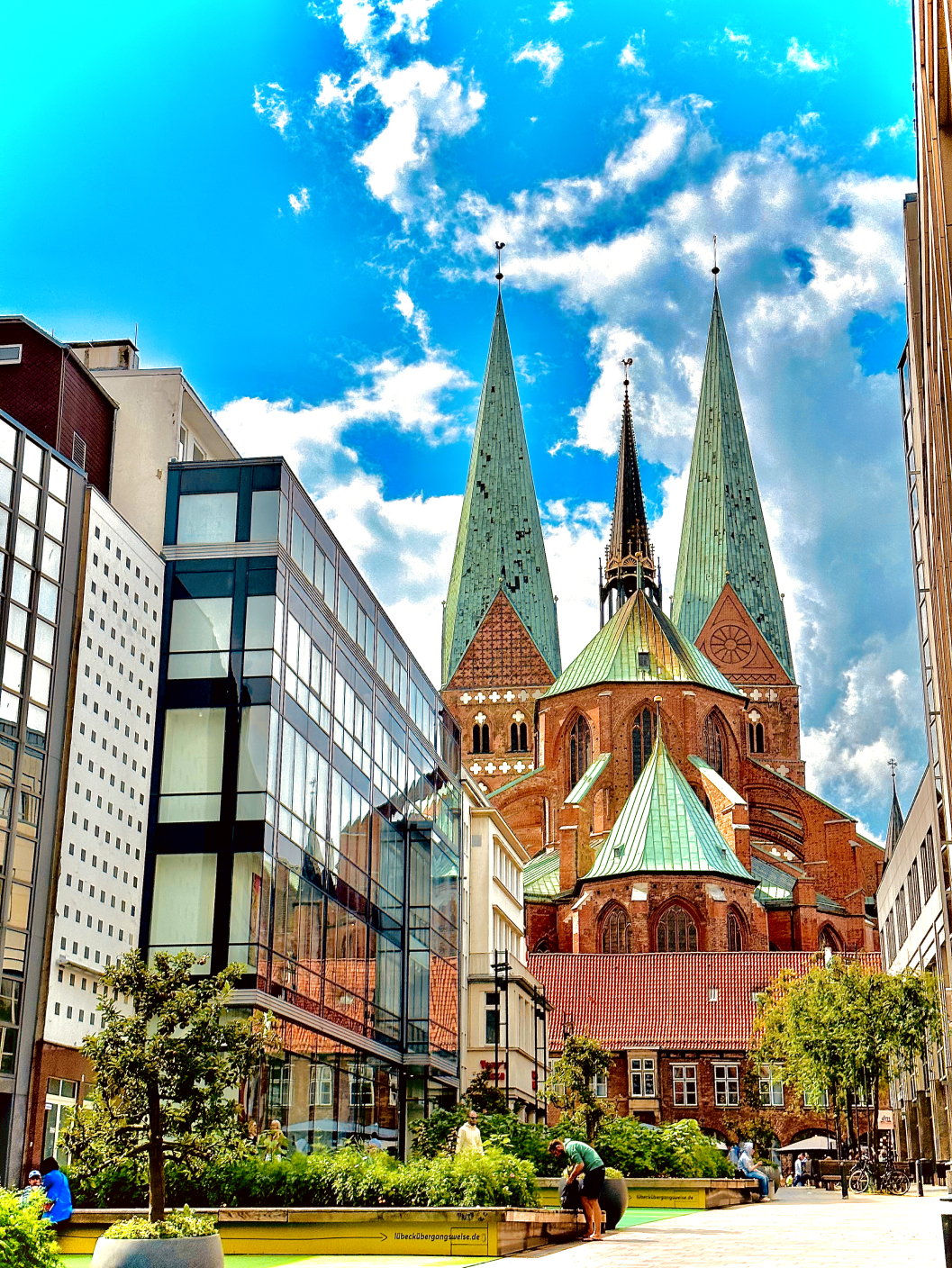 A sunny day in Lubeck